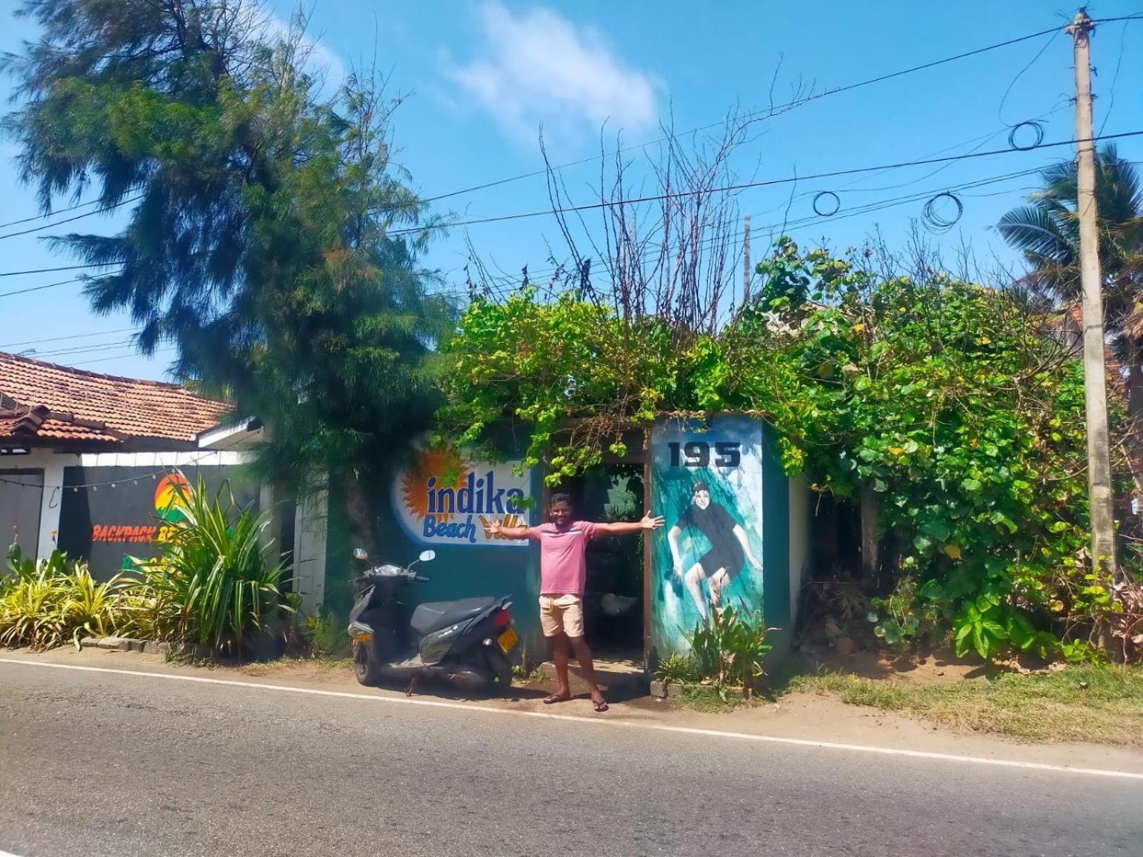 Indika Beach Villa Galle Exterior foto